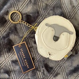 PAPER DESTINY Starry Night Polar Bear Coin Purse